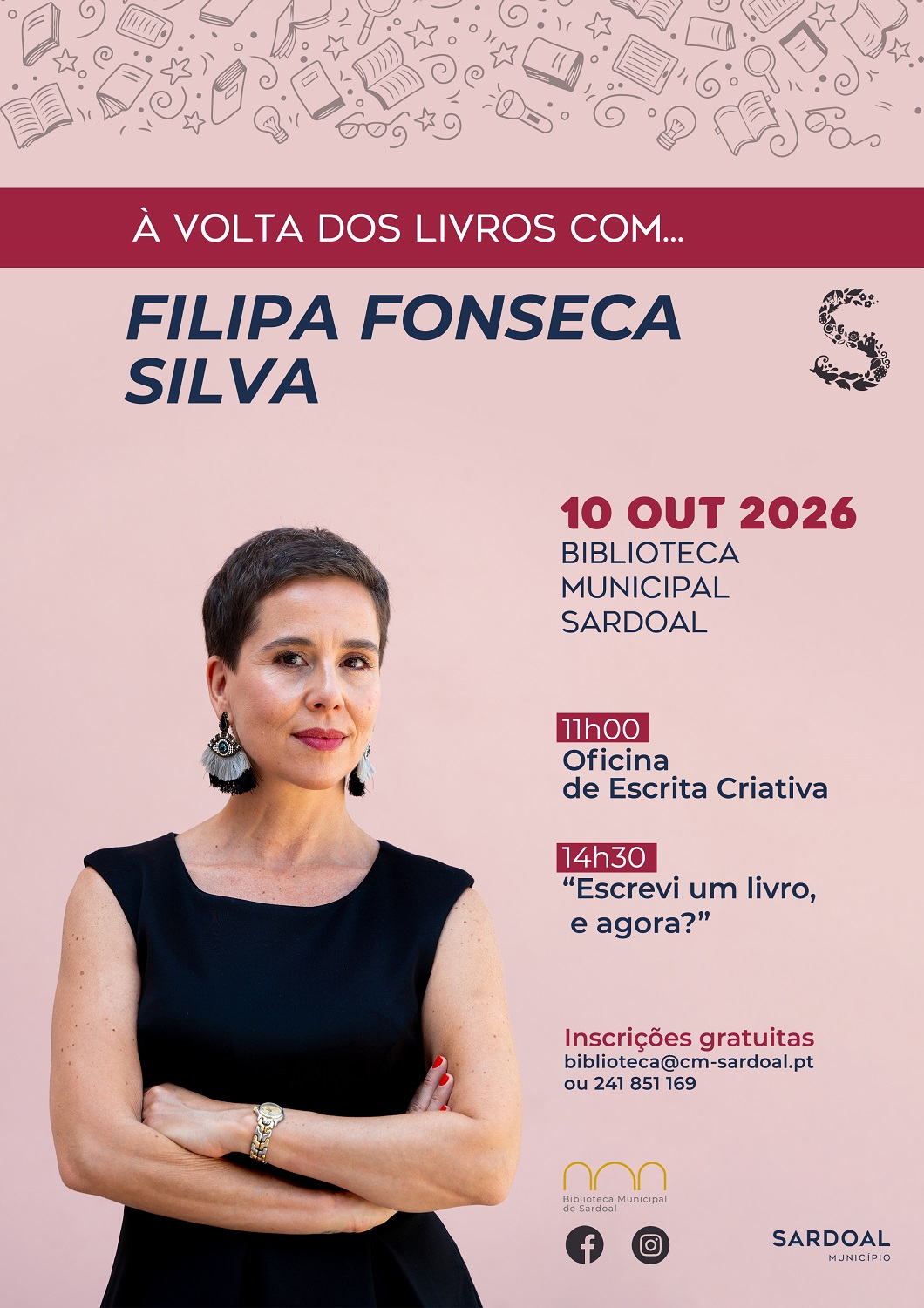 “À volta dos livros com…” Filipa Fonseca Silva