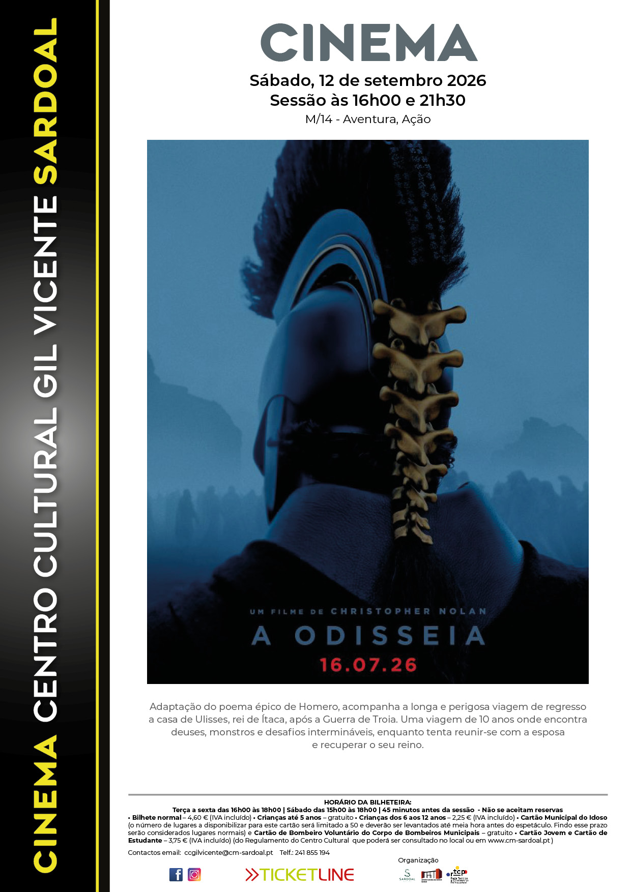  Cinema “A Odisseia”