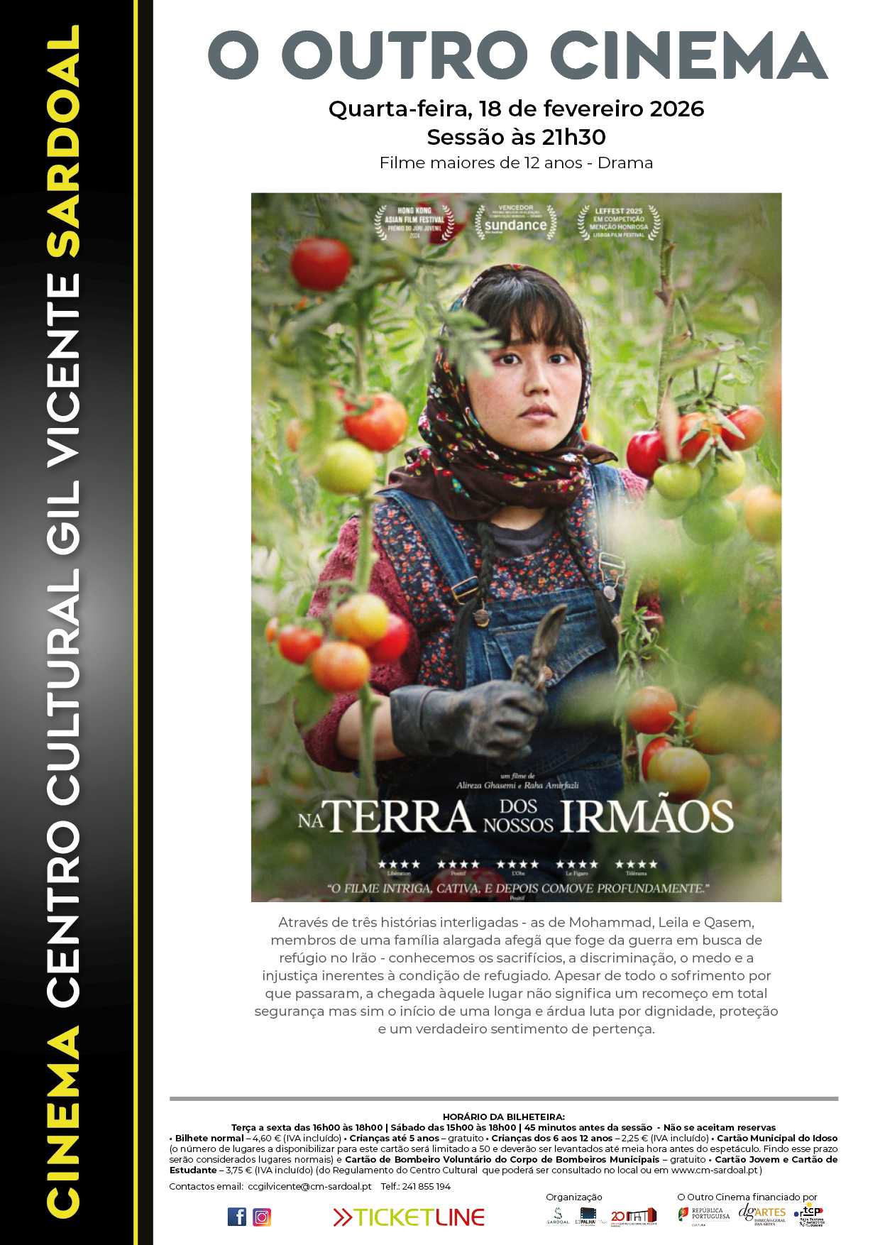 Cinema “Na Terra dos Nossos Irmãos”