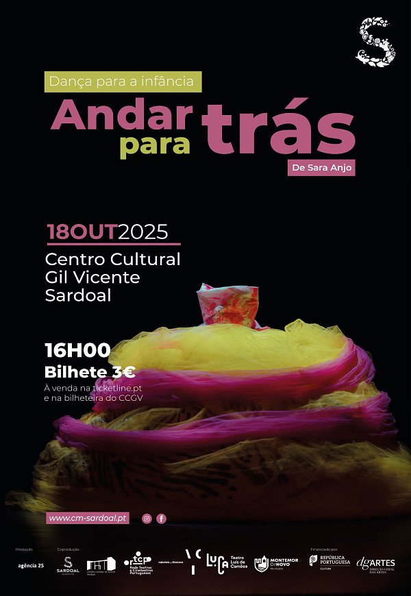 Espetáculo de dança para a infância “Andar para trás”