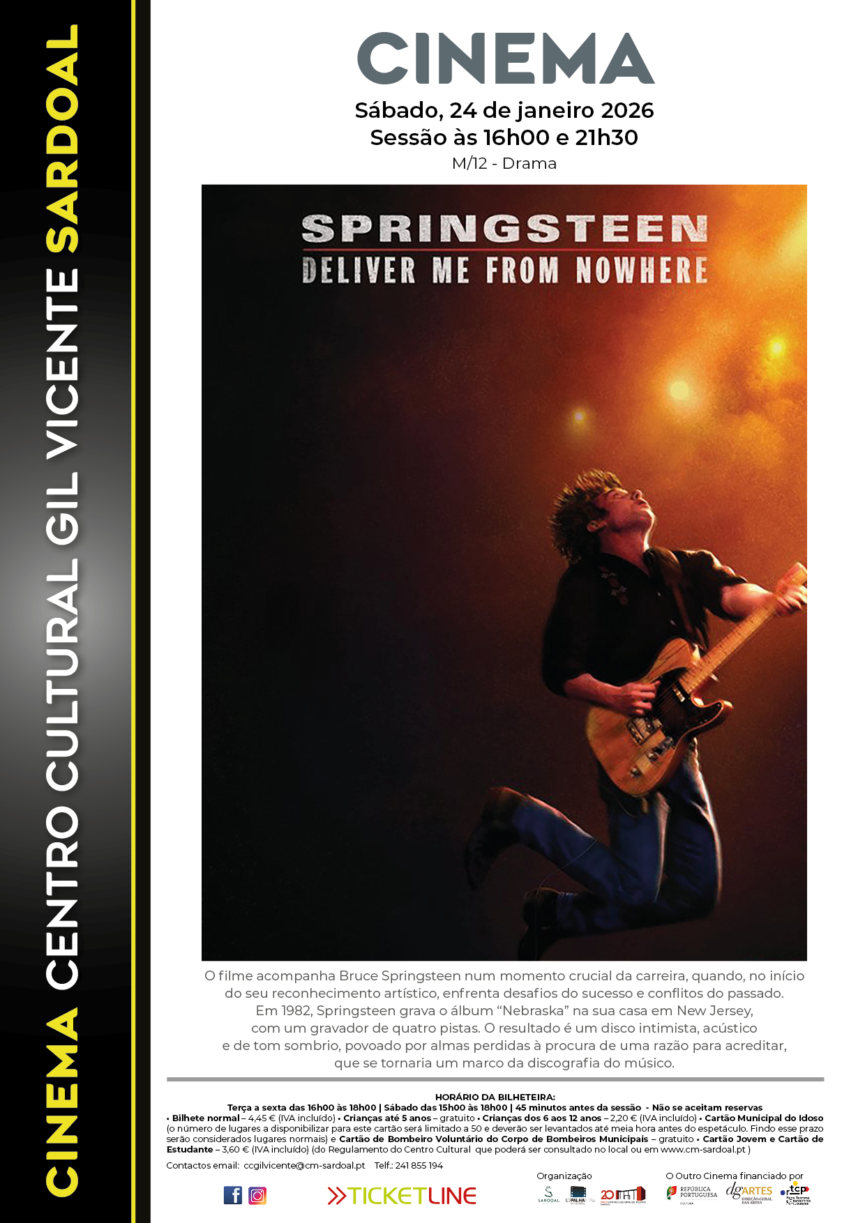  Cinema “Springsteen: Deliver Me From Nowhere”