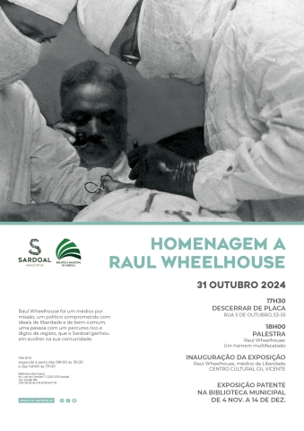 Descerramento de placa de homenagem a Raul Wheelhouse 