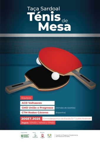 Taça Sardoal em Ténis de Mesa 